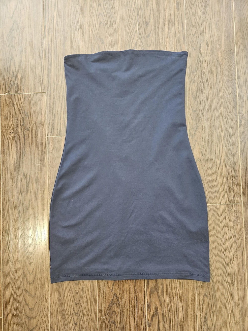 Aritzia Original Contour Enrapture Mini Tube Dress Dark Night Navy Size Large - Picture 2 of 9